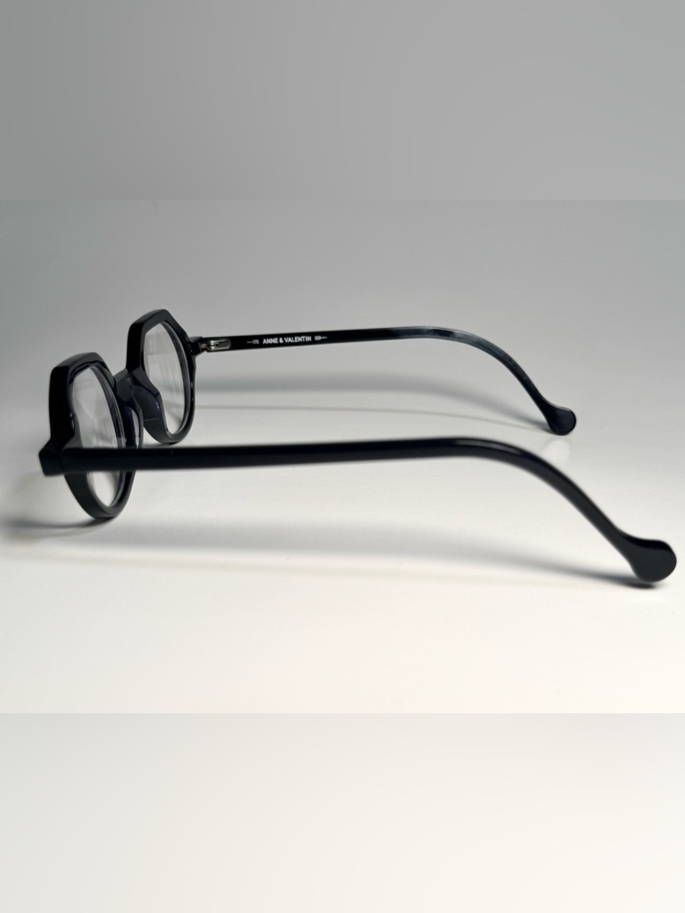 Anne & Valentin AIKO Modern Women's Eye Glasses in blue-black w Case - Picture 8 of 10